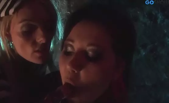 Policewoman and Prisoner Lesbian Dildo Playtime